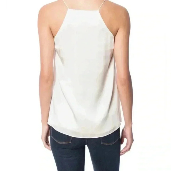 Cami NYC Ruffle Charlie Lace-up Silk-charmeuse Camisole In Pastel Pink LIKE NEW - Picture 4 of 7